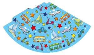 Набор колпаков 16см  6шт. разверн. MILAND