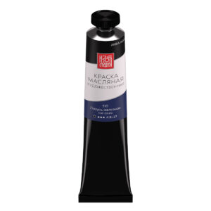 Краска масляная Аква-колор Изостудия 46мл Лазурь железная