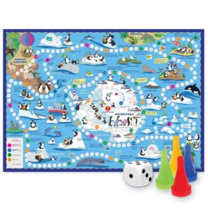 Игра настольная  Путешествие пингвинов Антарктида