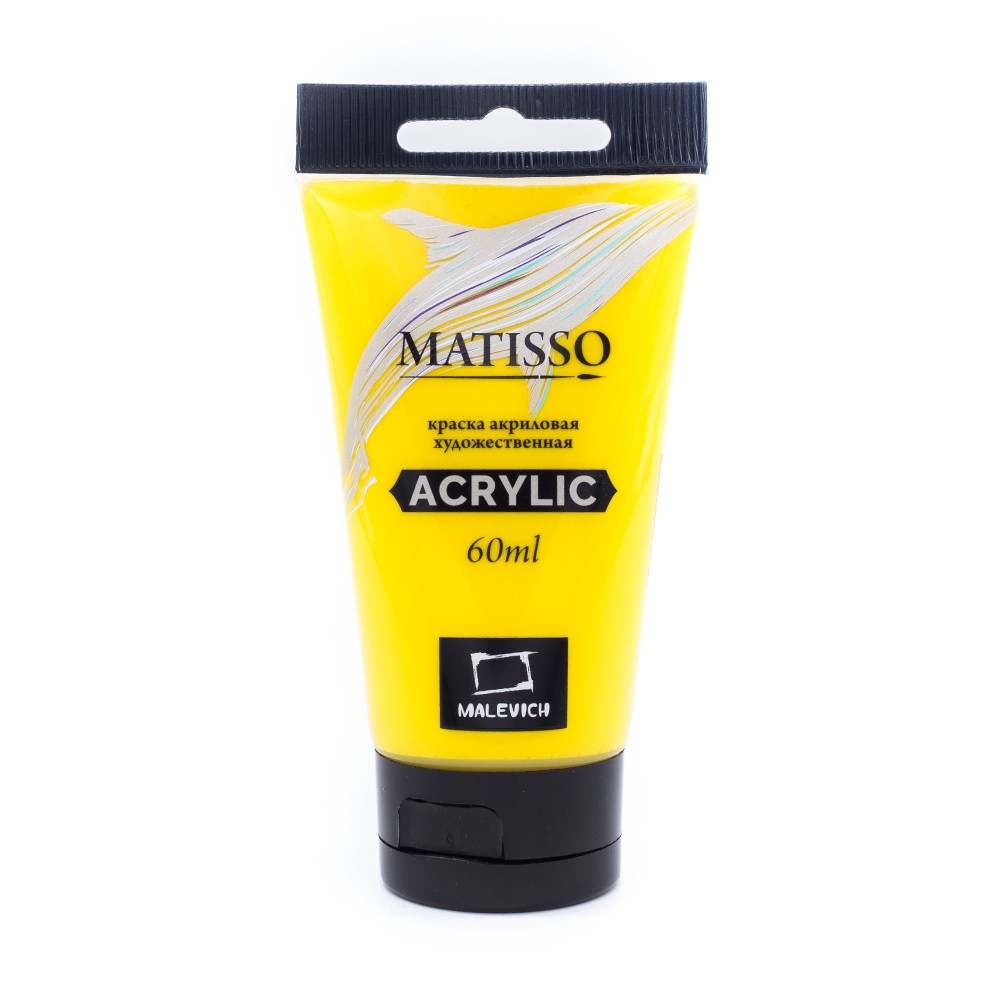 Краска акриловая худож. Малевичъ Matisso желтый св