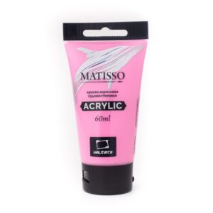 Краска акриловая худож. Малевичъ Matisso нежно-роз