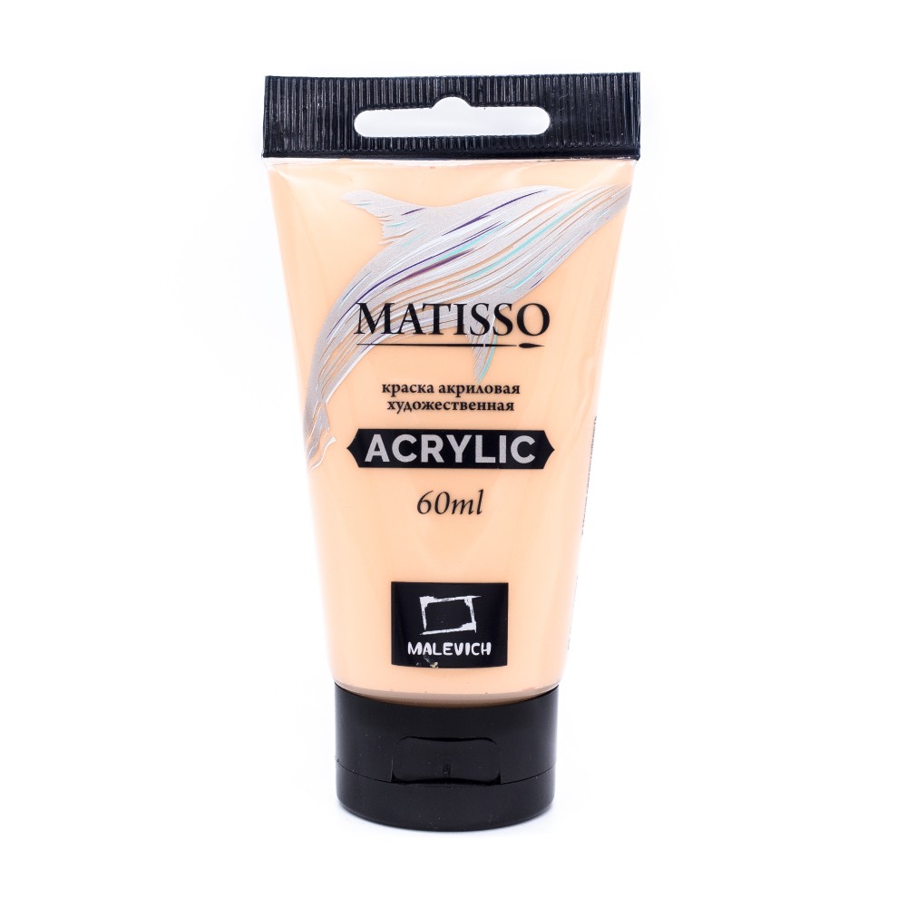 Краска акриловая худож. Малевичъ Matisso телесный 60мл