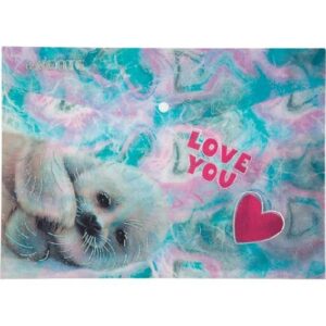 Папка-конверт на кнопке deVENTE А4 Seal