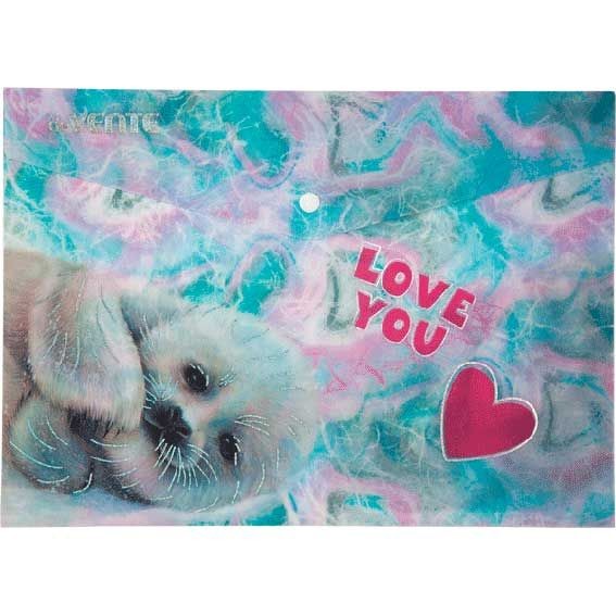 Папка-конверт на кнопке deVENTE А4 Seal