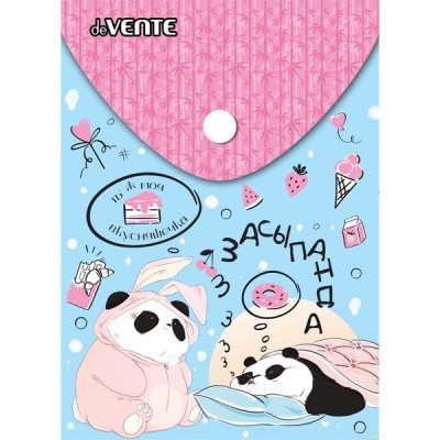 Папка-конверт на кнопке deVENTE А6 (158х114мм) Pan