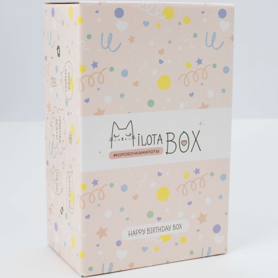 Набор подарочный MilotaBox mini Happy Birthday Box