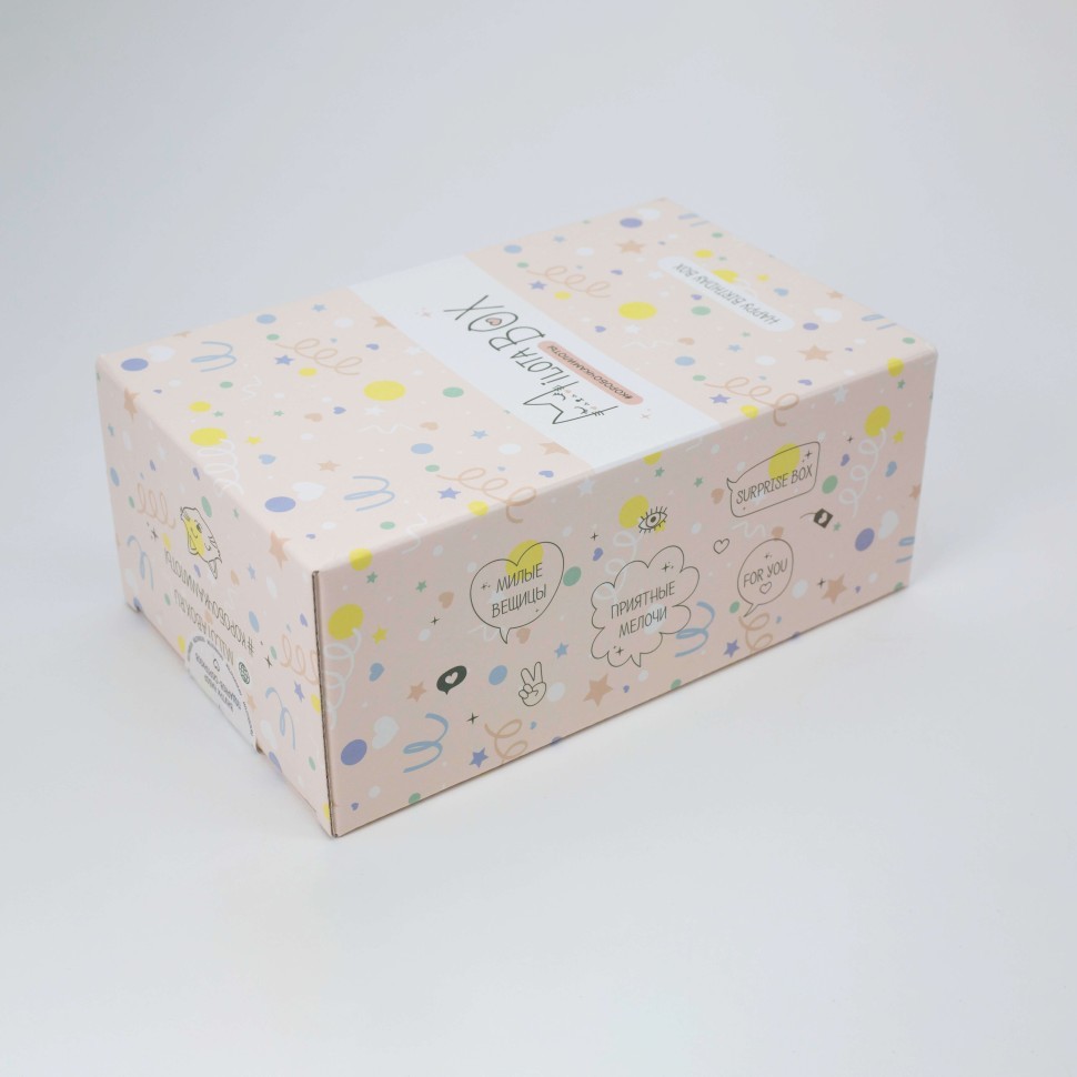 Набор подарочный MilotaBox mini Happy Birthday Box