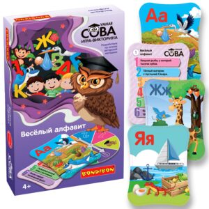 Игра-викторина Умная Сова Веселый алфавит