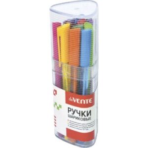 Набор ручек шариковых 12 цв. deVENTE Trio трехгран