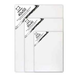 Набор холстов на подрамнике Малевичъ, хлопок 280г,