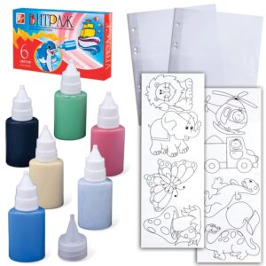 Краски витражные Луч Витраж  6цв., 20мл