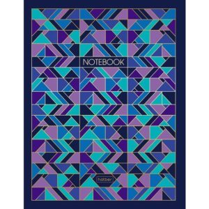 Бизнес-блокнот А5 80л. Hatber Геометрия цвета клет