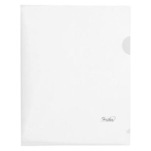 Папка-уголок А5 пласт. Hatber прозрач.