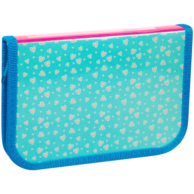 Пенал 1отд. 190х130мм  ArtSpace Паттерн Сердца