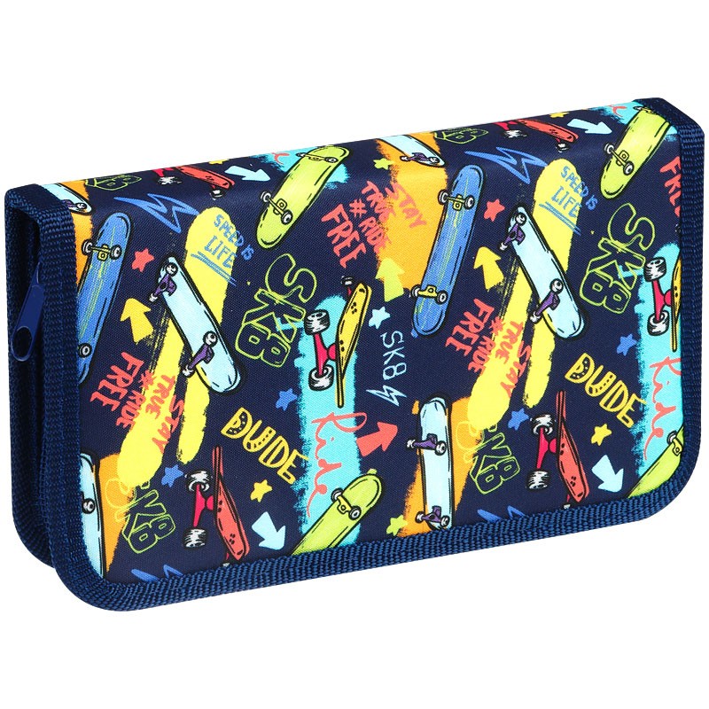 Пенал 1отд. ArtSpace 190х110мм Skate