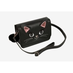 Сумка через плечо deVENTE Black Kitty 19х15см, иск