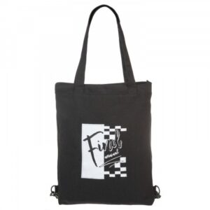 Сумка шопер-рюкзак Hatber Black&White 42х35см, на