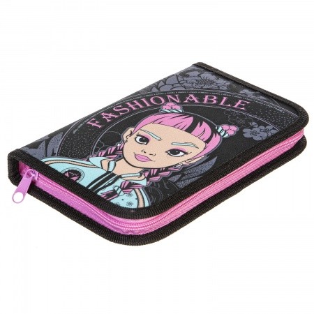 Пенал 1отд. Hatber 210х130мм  Angel bro