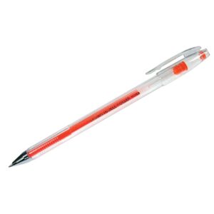 Ручка гелевая CROWN оранжевая