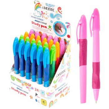 Ручка гелевая deVENTE Study Pent синяя 0.7мм для л