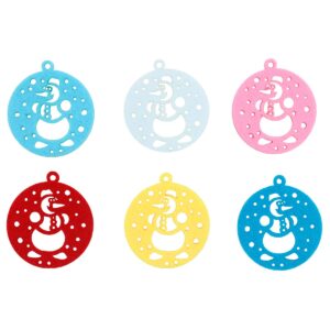 Наклейки из фетра АппликА Снеговик