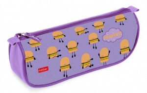 Пенал мягкий на молнии Hatber 200х95мм Веселый бур