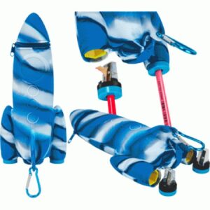 Пенал на молнии силикон 200х65мм deVENTE Rocket фи