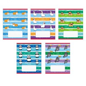 Тетрадь 12 л.клетка Hatber Класс С Happy Animals