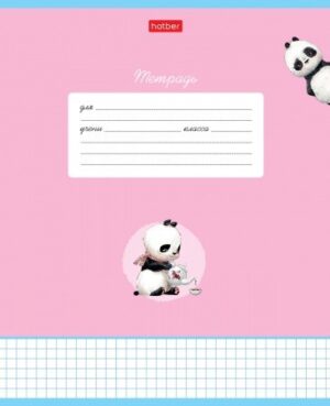 Тетрадь 12 л.клетка Hatber Милые и забавные