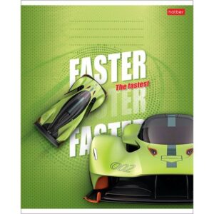 Тетрадь 12 л.клетка Hatber Самый быстрый