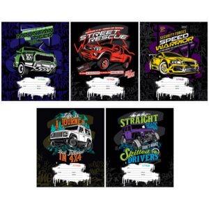 Тетрадь 12 л.линия ArtSpace Техника. Monster car