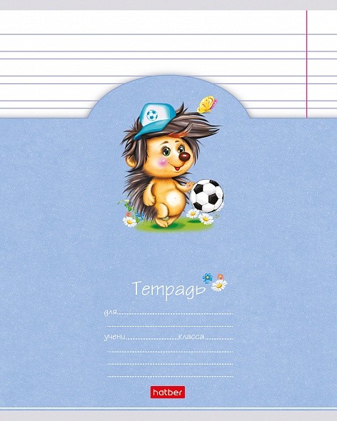 Тетрадь 12 л.узкая линия Hatber Лохматики