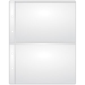 Лист для купюр 200х250 на 2 боны 185х120