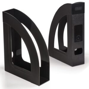 Лоток вертик. Респект-эконом СТАММ, черный 70мм