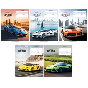 Тетрадь 18л.линия ArtSpace Авто. Supercar