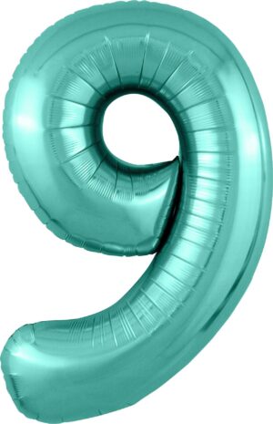 Шар Agura Slim Бискайский зеленый ЦИФРА 9 40"/102с