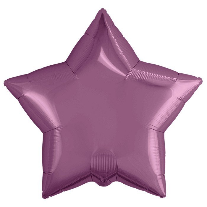 Шар фольгир. Звезда Сиреневый