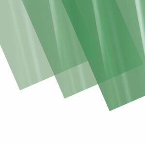 Обложка для брошюрования 200мкм прозрачные зеленые
