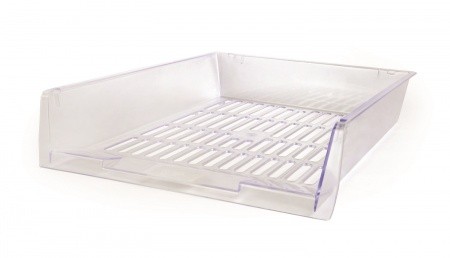 Лоток горизонтальный Hatber 340х270х70 прозрачный