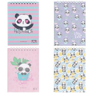 Блокнот 60л. А6 Meshu Eggcellent, клетка на гребн