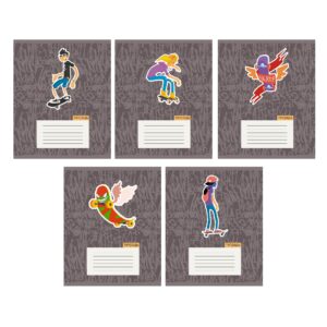 Тетрадь 24 л. клетка Канц-Эксмо Street style