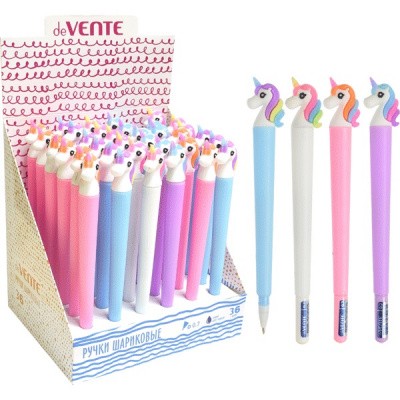 Ручка шариковая deVENTE Unicorn 0,7мм синяя