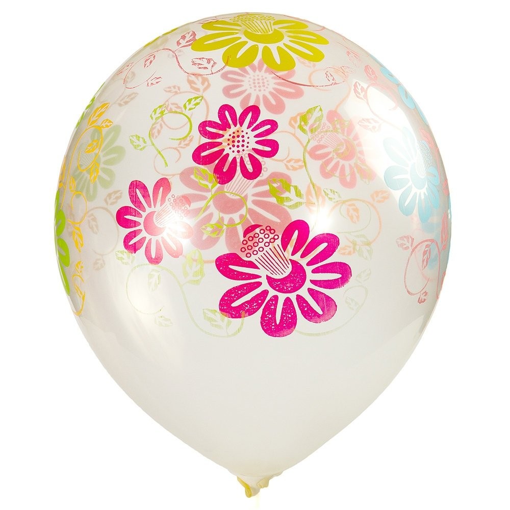 Шары воздушные Alingar 12" с рисунком ассорти