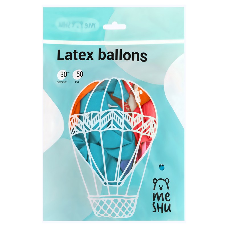 Шары воздушные Wise advice 12" пастель, ассорти