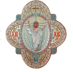 Магнит Пасхальный, пластик. фольга