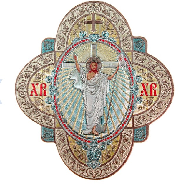 Магнит Пасхальный, пластик. фольга