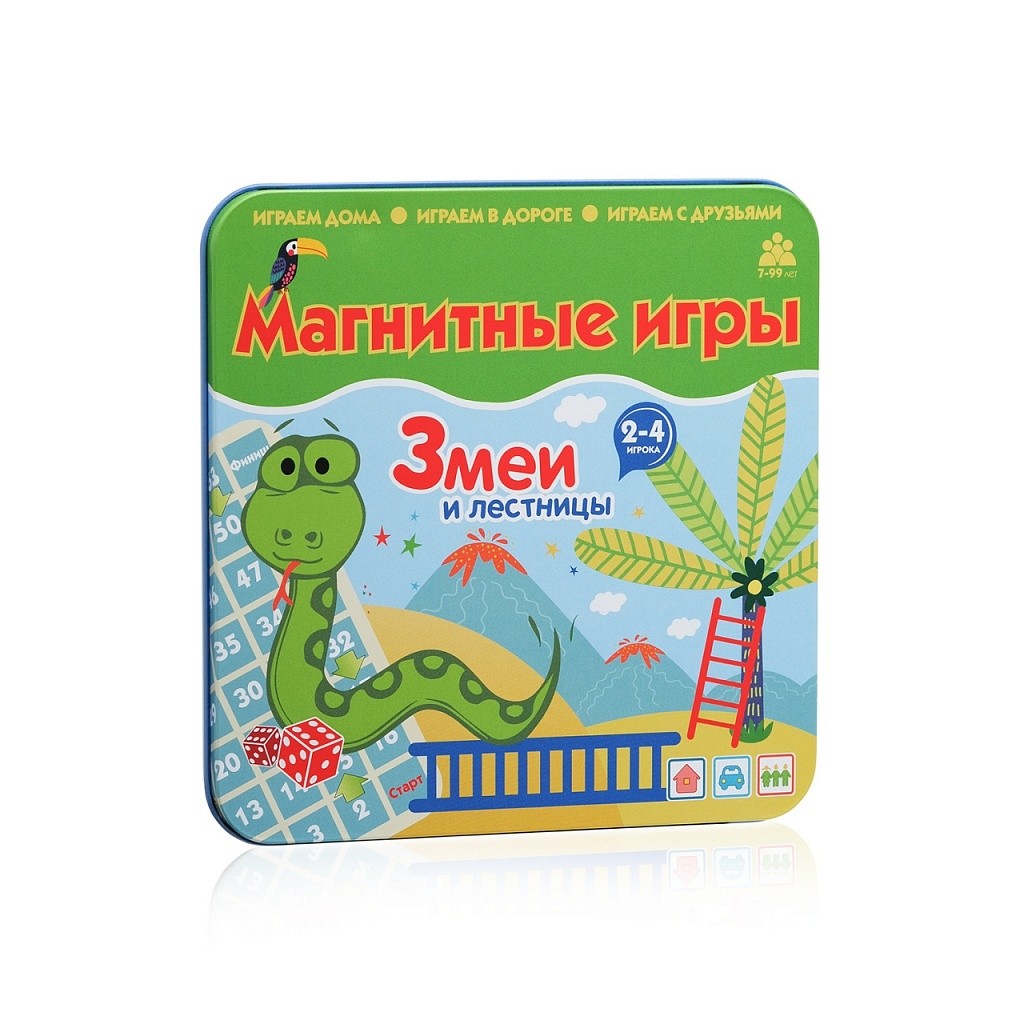 Магнитная игра Змеи и лестницы