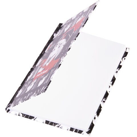 Блокнот 80л. А6 STAFF Аниме клетка, тверд.обложка