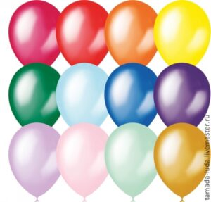 Шары воздушные Перламутровые