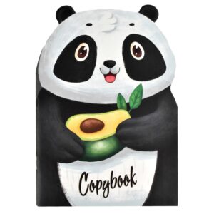 Тетрадь 40 л, 180х255мм Феникс Панда с авокадо